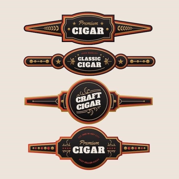 cigar size chart pdf