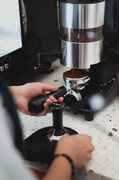 capresso espresso machine manual